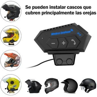 Intercomunicador Auriculares Para Casco