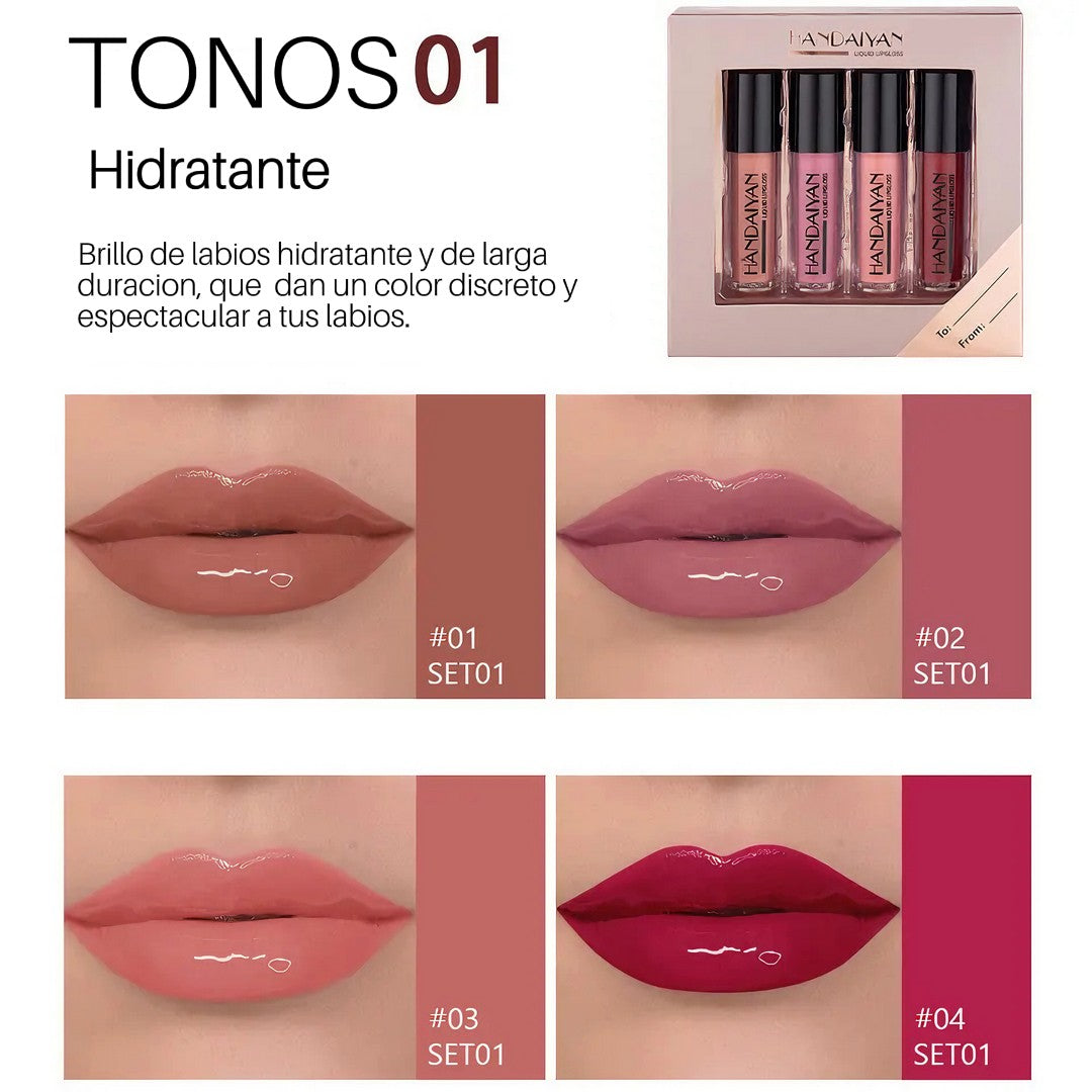 Labiales X4 De Tercio Pelo