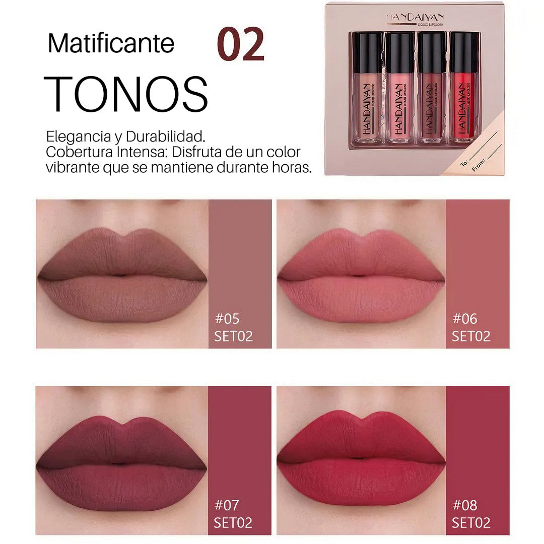 Labiales X4 De Tercio Pelo