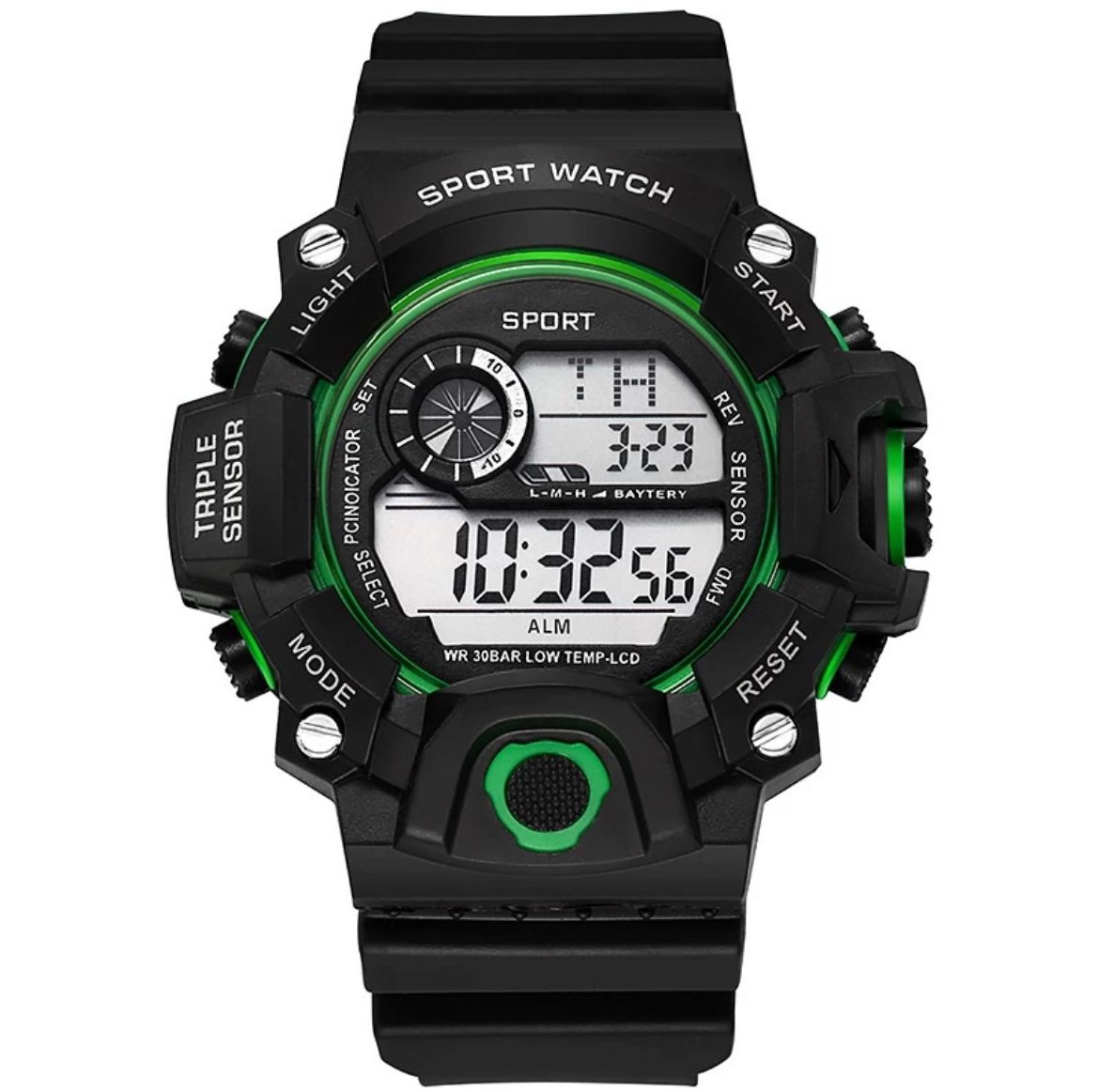 Reloj Deportivo Para Hombre Militar Multifuncional