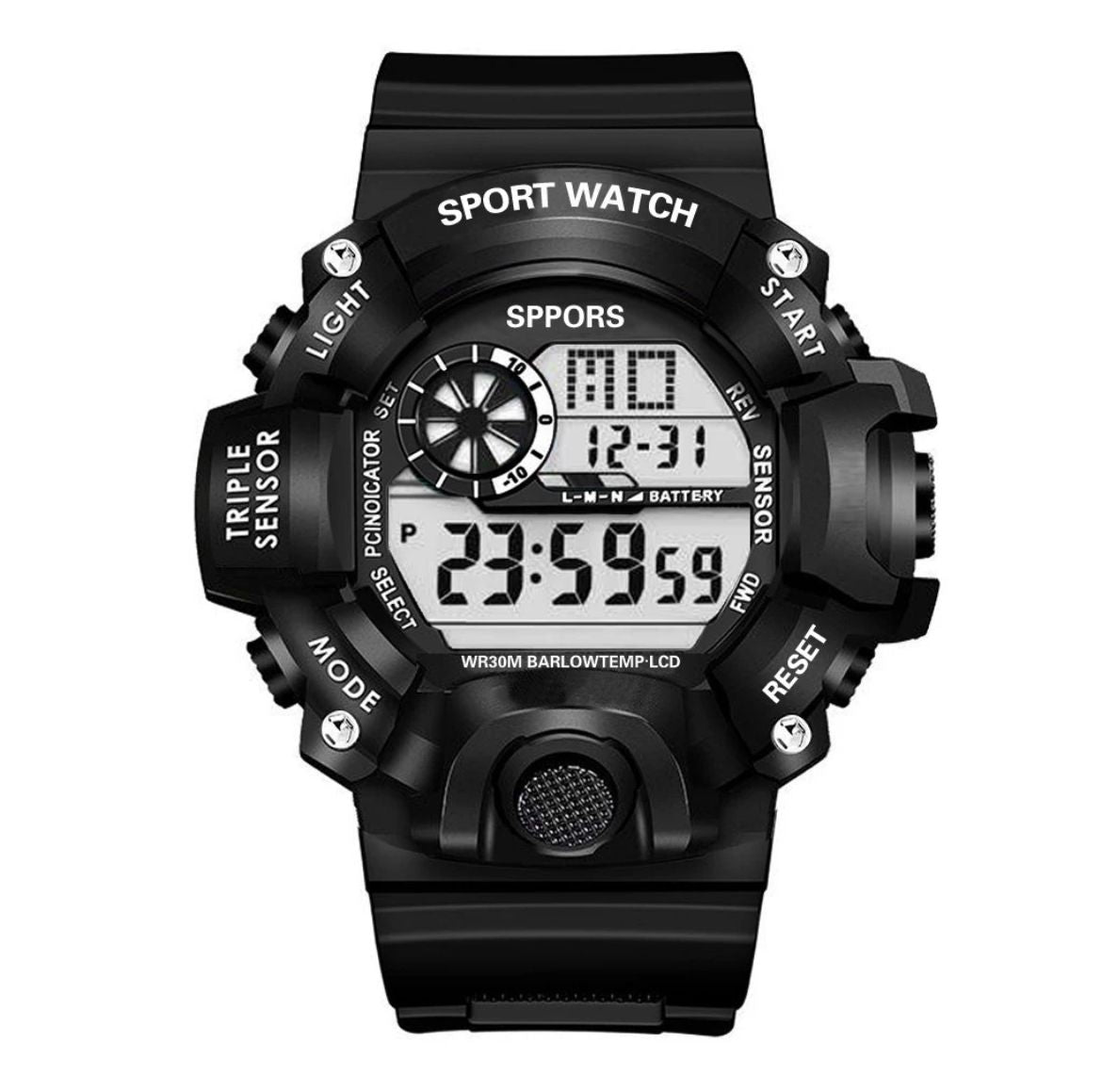 Reloj Deportivo Para Hombre Militar Multifuncional