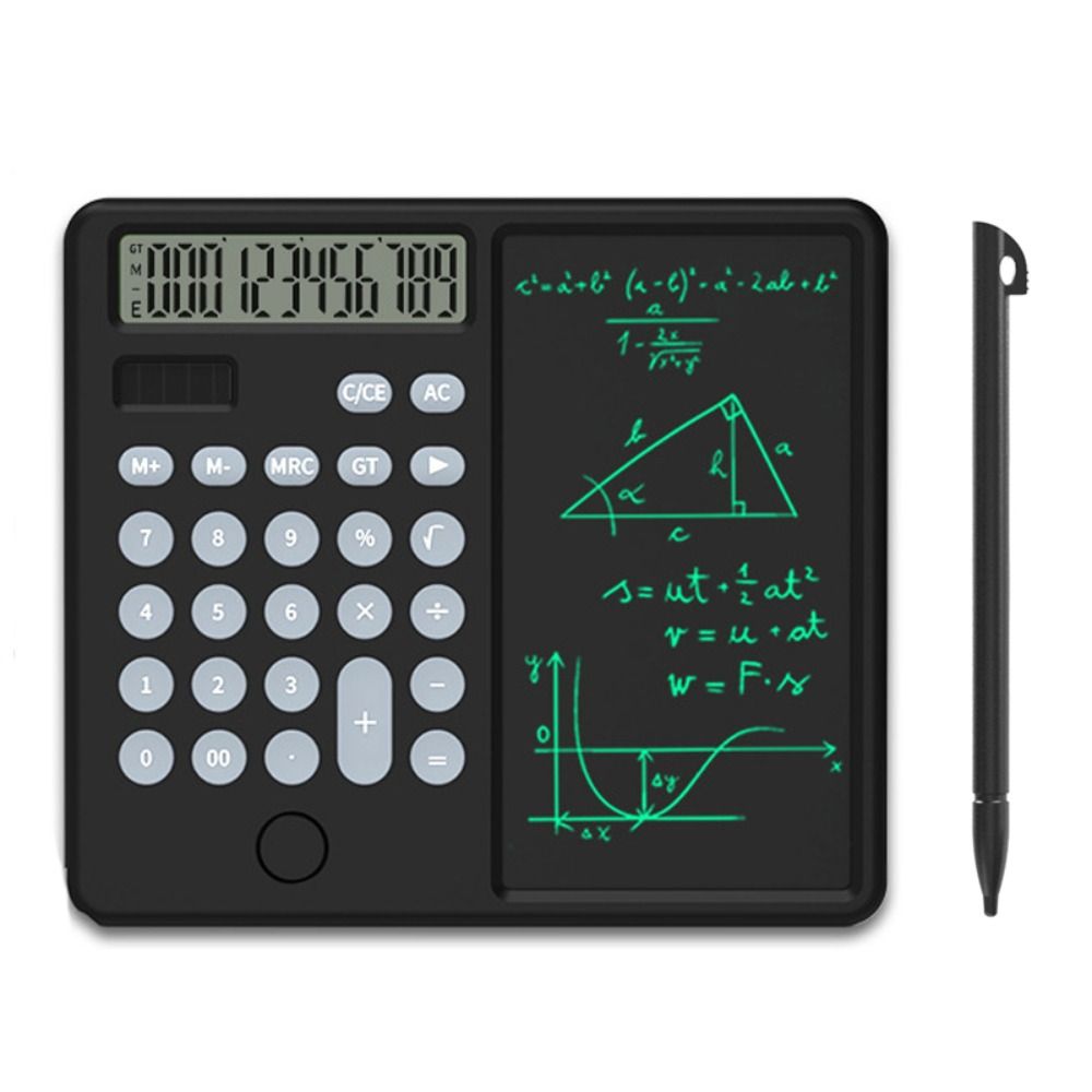 Calculadora con Bloc de Notas Reutilizable y Ecológica