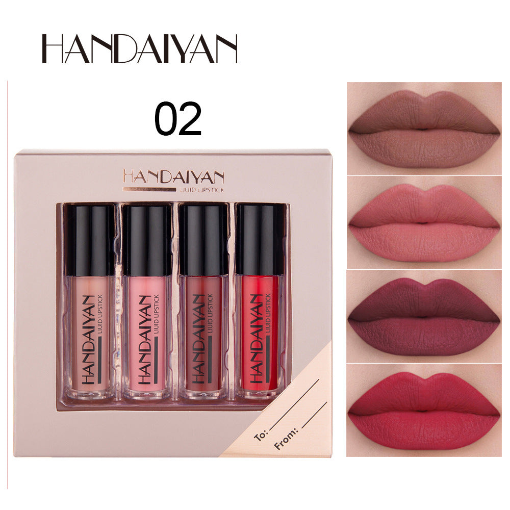 SET DE LABIALES HANDAIYAN x4 UND